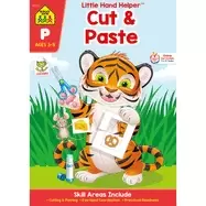 Image of school zone cut and paste skills workbook 32 pages ages 3 to 5 preschool ki