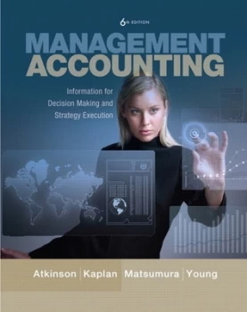 Image of Management Accounting by Anthony A. Atkinson Hardback