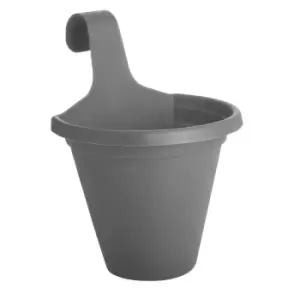 Image of Clever Pots Charcoal Hanging Pot - Garden & Outdoor