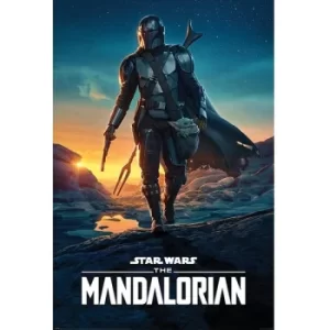 image of Star Wars: The Mandalorian Poster Nightfall 282