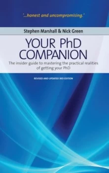 Image of Your Phd Companion by Stephen Marshall Book