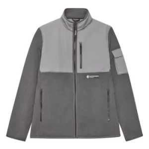 Image of Timberland Earthkeepers By Raeburn All Gender Recycled Fleece Jacket In Dark Grey Dark Grey Men, Size L