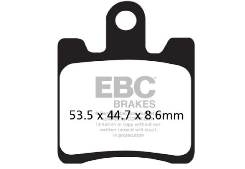 Image of EBC Brakes SFA283/4HH Brake pad set Brake Pad Set,disc brake (402)