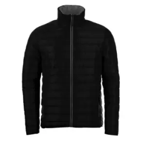 Image of SOLS Mens Ride Padded Water Repellent Jacket (3XL) (Black)