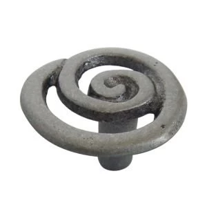Image of BQ Pewter Effect Round Internal Knob Cabinet Knob