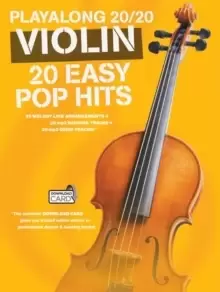 Image of Playalong 20/20 Violin : 20 Easy Pop Hits
