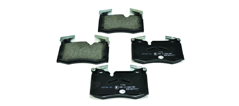 Image of HELLA Brake pad set HELLA 8DB 355 014-111