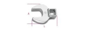 Image of Beta Tools 910CF 3/8" Square Drive Crowfoot Wrench 10mm 009100135