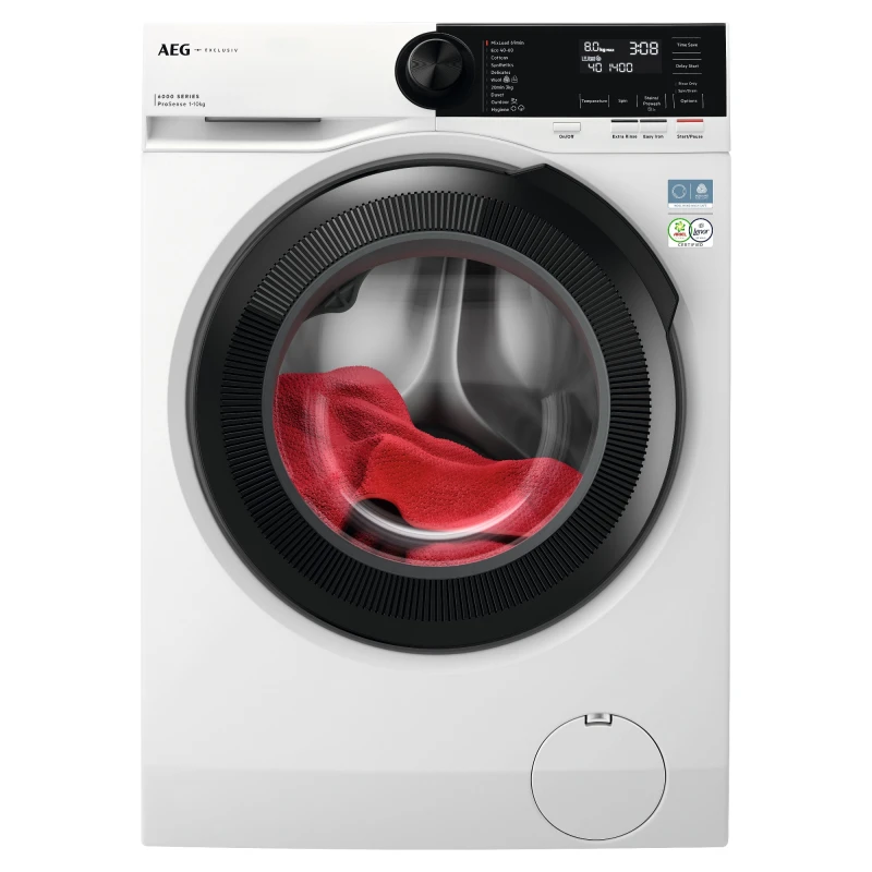 Image of AEG LFR62144B 10KG Series 6000 Washing Machine 1400RPM - White LFR62144B