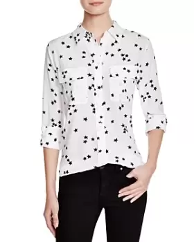 Image of Equipment Slim Signature Silk Shirt