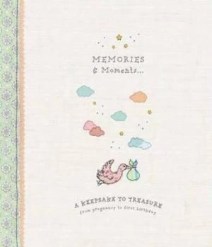 Image of Cute As a Button Baby Record Book Hardback