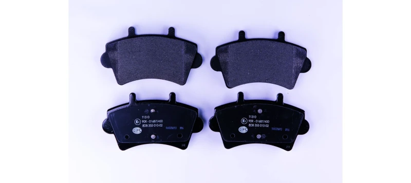 Image of HELLA Brake pad set HELLA 8DB 355 010-021