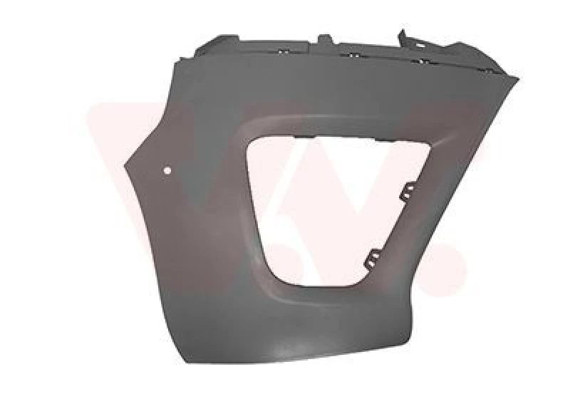Image of VAN WEZEL Bumper moulding VAN WEZEL 5343584