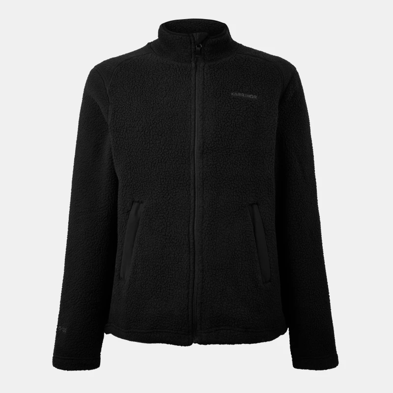Image of Karrimor Fleece Zip-up Top Mens - Black S