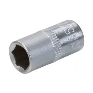 image of King Dick ESM408 Socket SD 1/4" Metric 6pt 8mm