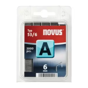 Image of Agrafe fine A tipo 53 largeur de lagrafe 113mm 6mm 075mm - 2000 pieces NOV