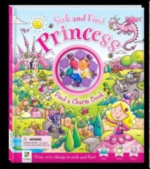 Image of Princess Find a Charm Book. Hardback