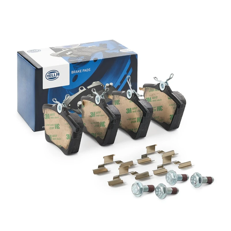 Image of HELLA Brake pad set HELLA 8DB 355 011-501