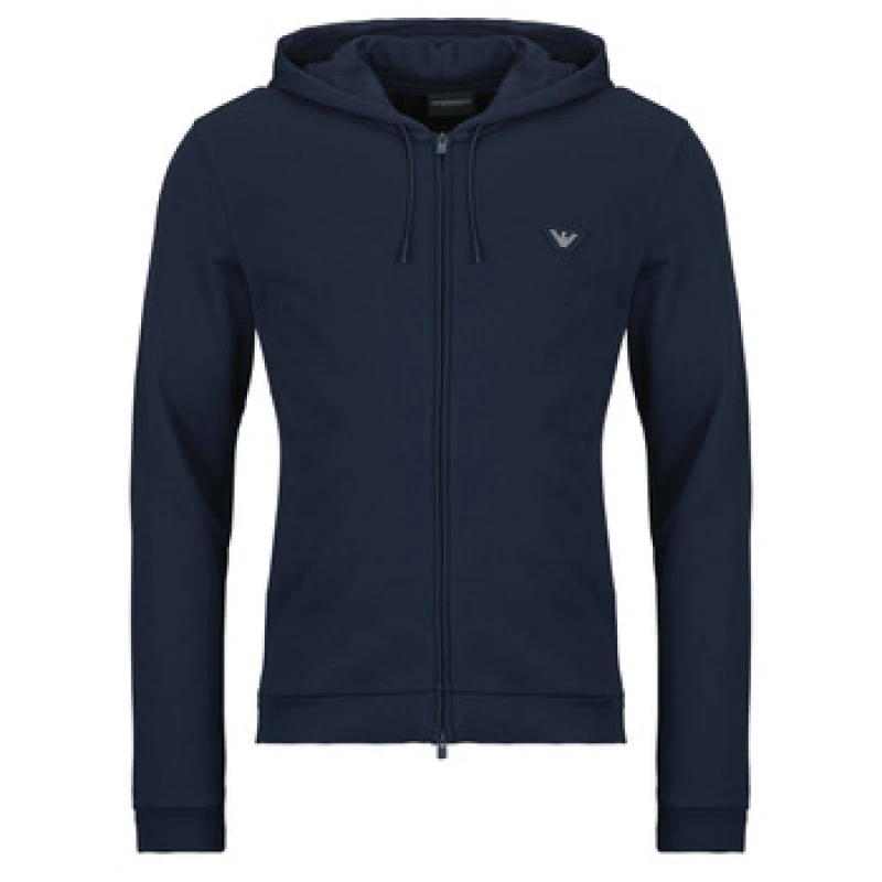 Image of Emporio Armani EM000653 mens Hoodies in Marine