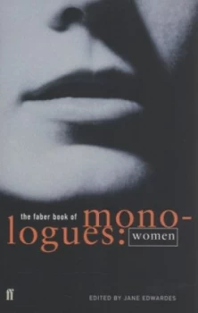 Image of The Faber Book of Monologues For Her by Jane Edwardes Paperback