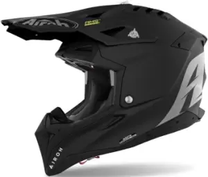 image of Airoh Aviator 3 Color Carbon Motocross Helmet, black, Size 2XL, black, Size 2XL