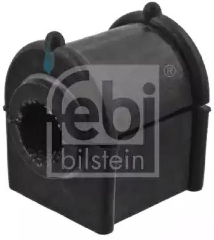 Image of FEBI BILSTEIN 101211 Stabilizer Bushes Rear Axle, Rubber with fabric lining Rubber, Rubber with fabric lining Anti-roll Bar Bush Kit (1334)