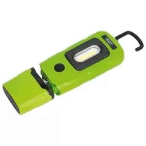 image of Sealey LED3601G Rechargeable 360° Inspection Light 3W COB & 1W SMD...