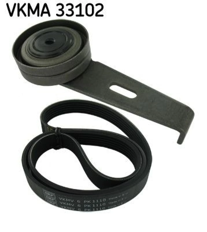Image of SKF V-Ribbed Belt Set SKF VKMA 33102