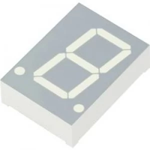 Image of Seven segment display Red 20 mm 2.25 V No. of digits 1