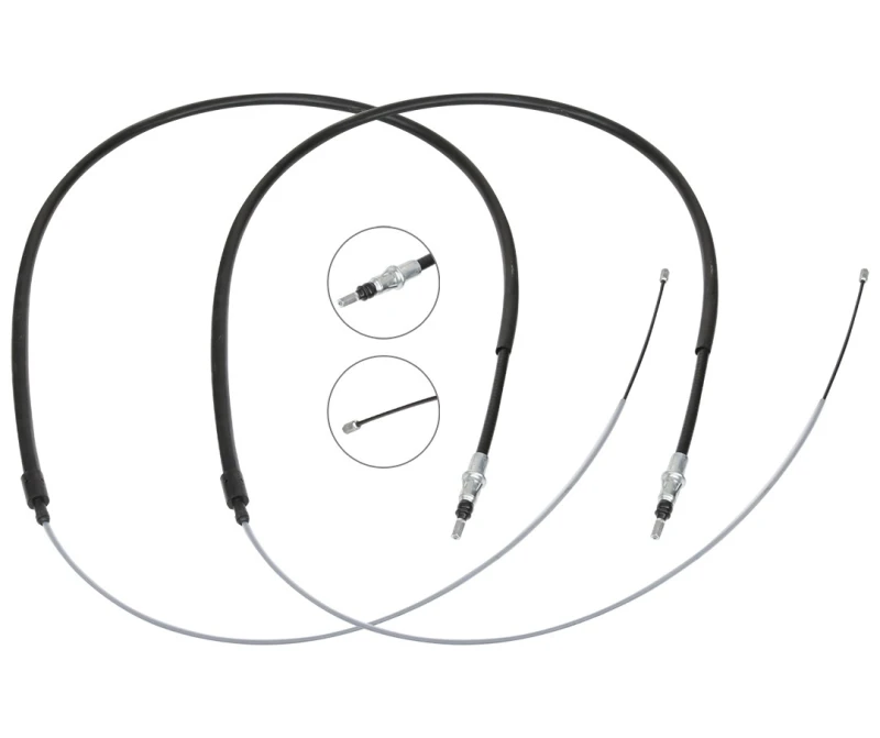 Image of RIDEX 124C1097 Brake Cable Rear, 2115/1316+2115/1316mm Cable,parking brake (124)