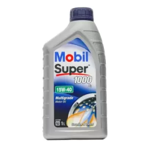 image of MOBIL Engine oil 15W-40, Capacity: 1l 150559