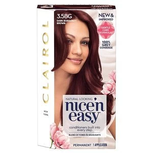 image of Nice n Easy 3.5Bg Dark Burgundy Brown Brunette