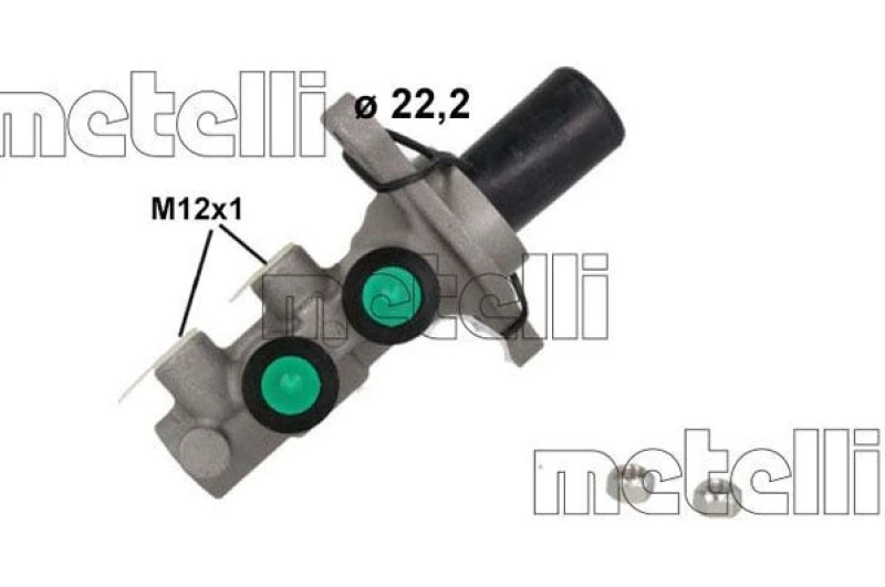 Image of METELLI Brake master cylinder METELLI 05-1249