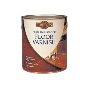 image of Liberon High Resistance Floor Varnish Light Oak Wax Effect 2.5 litre