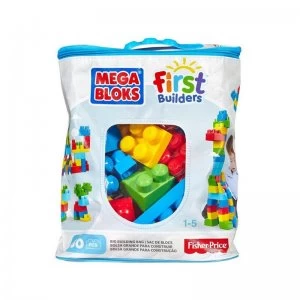 image of Mega Bloks Classic Buildable Bag 60 Pieces