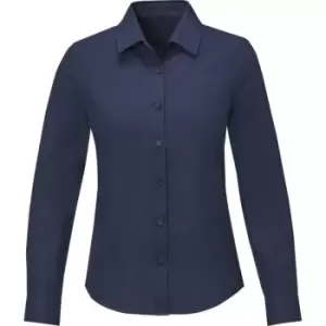 Image of Elevate Womens/Ladies Pollux Shirt (XS) (Navy)