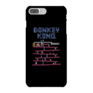 image of Nintendo Donkey Kong Retro Phone Case - iPhone 7 Plus - Snap Case - Gloss