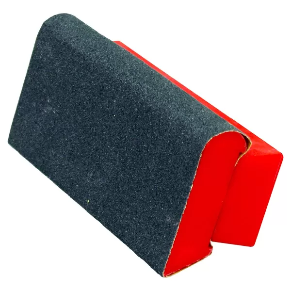 image of Rolson Mini Sanding Block, Red