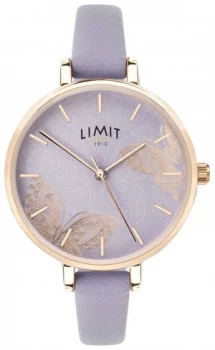 Image of Limit Womens Secret Garden Purple Butterfly Dial Watch