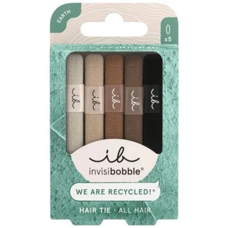 Image of Invisibobble Hair Tie Mocha 5 pcs