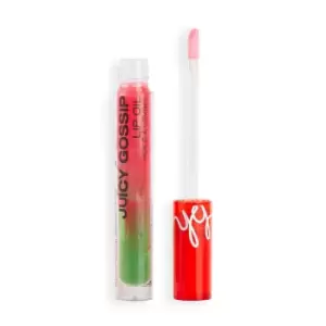 image of Bh Los Angeles Juicy Gossip Lip Oil - Watermelon