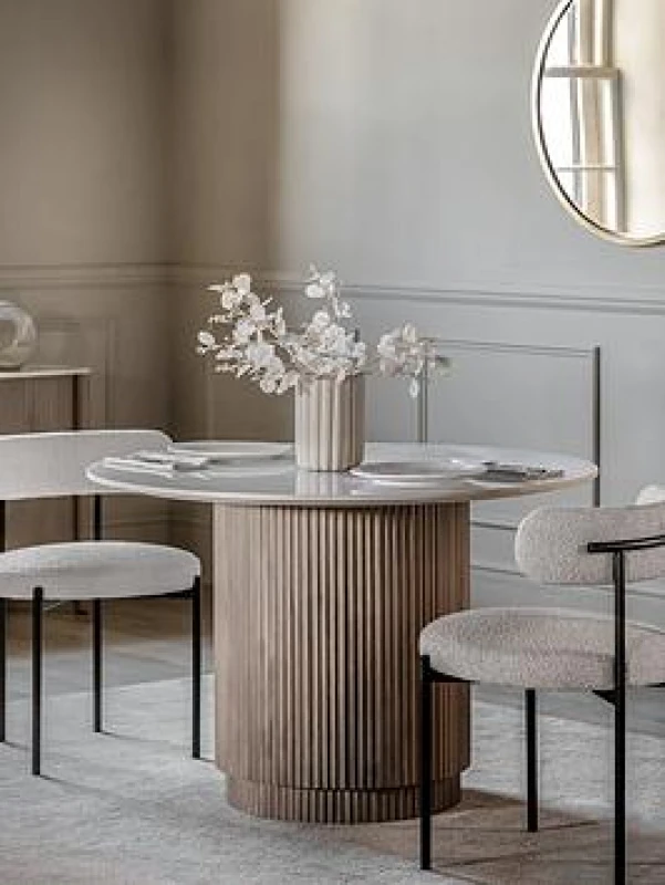 Image of Gallery Interiors Grove Round Dining Table