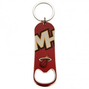Image of Miami Heat Bottle Opener Keychain