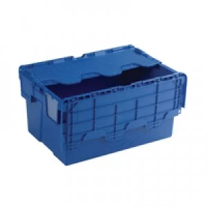 image of Slingsby Attached Lid Container 54L Blue 375815