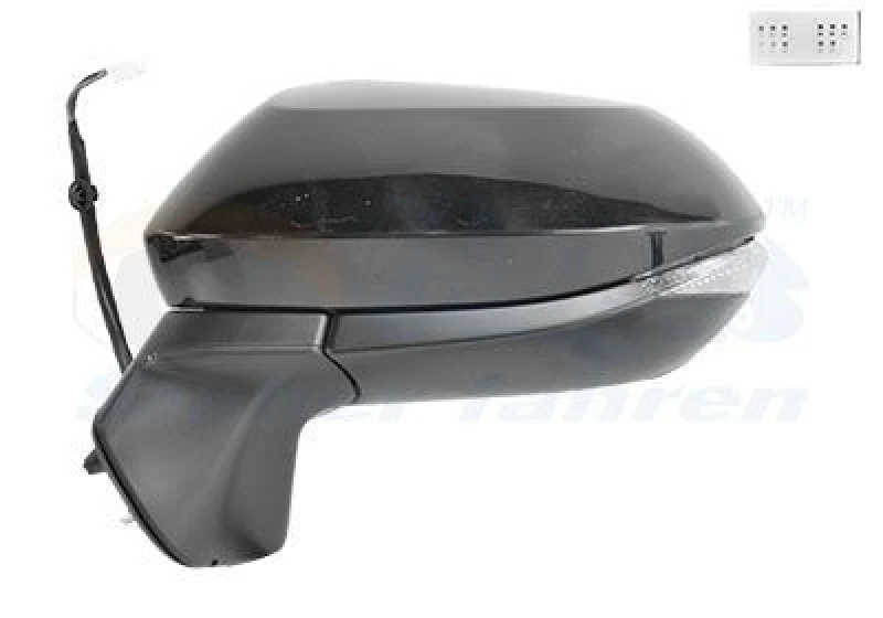 Image of VAN WEZEL Wing mirror VAN WEZEL 5419807
