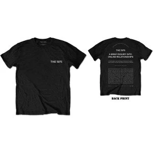 Image of The 1975 - ABIIOR Wecome Welcome Mens Medium T-Shirt - Black