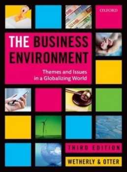Image of The Business Environment by Paul Wetherly Book