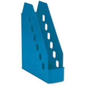 image of Avery Standard Range 1135 Magazine Rack Blue with Low Front Design