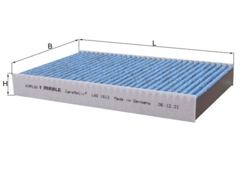 Image of Pollen filter MAHLE LAO 1612