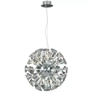 image of Linea Verdace Sounds Spherical Pendant Ceiling Light Chrome